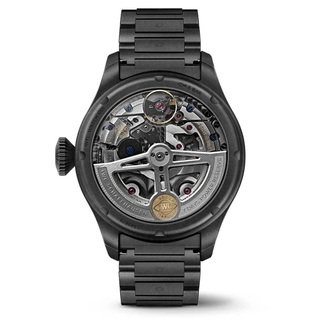 Big Pilots Watch Perpetual Calendar Top Gun Ceratanium IW503604