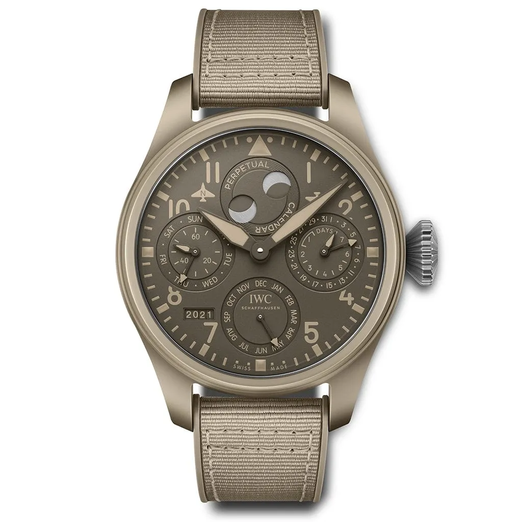 Big Pilots Watch Perpetual Calendar Top Gun Edition Mojave Desert - IW503004