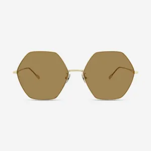 Bottega Veneta Geometric Metal 60mm Ladies Sunglasses BV0201S