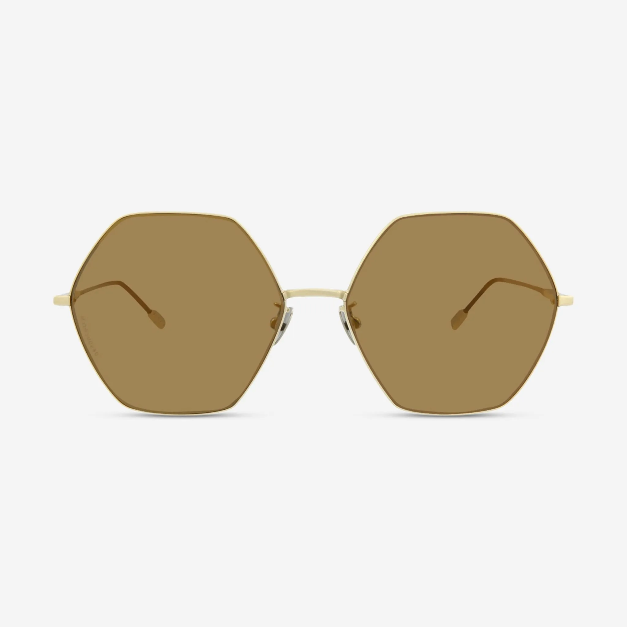 Bottega Veneta Geometric Metal 60mm Ladies Sunglasses BV0201S
