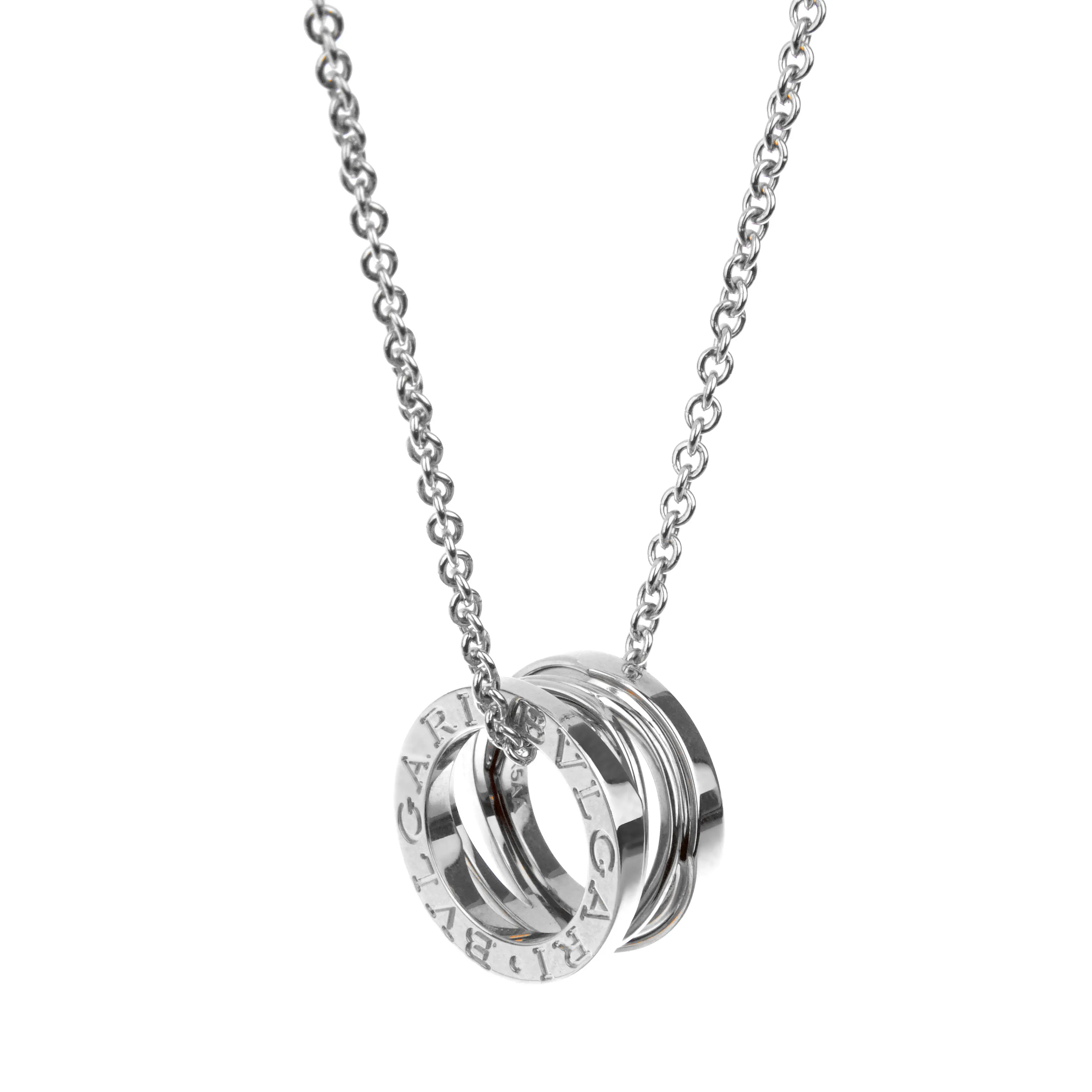 Bvlgari B.Zero1 Legends White Gold Pendant Necklace