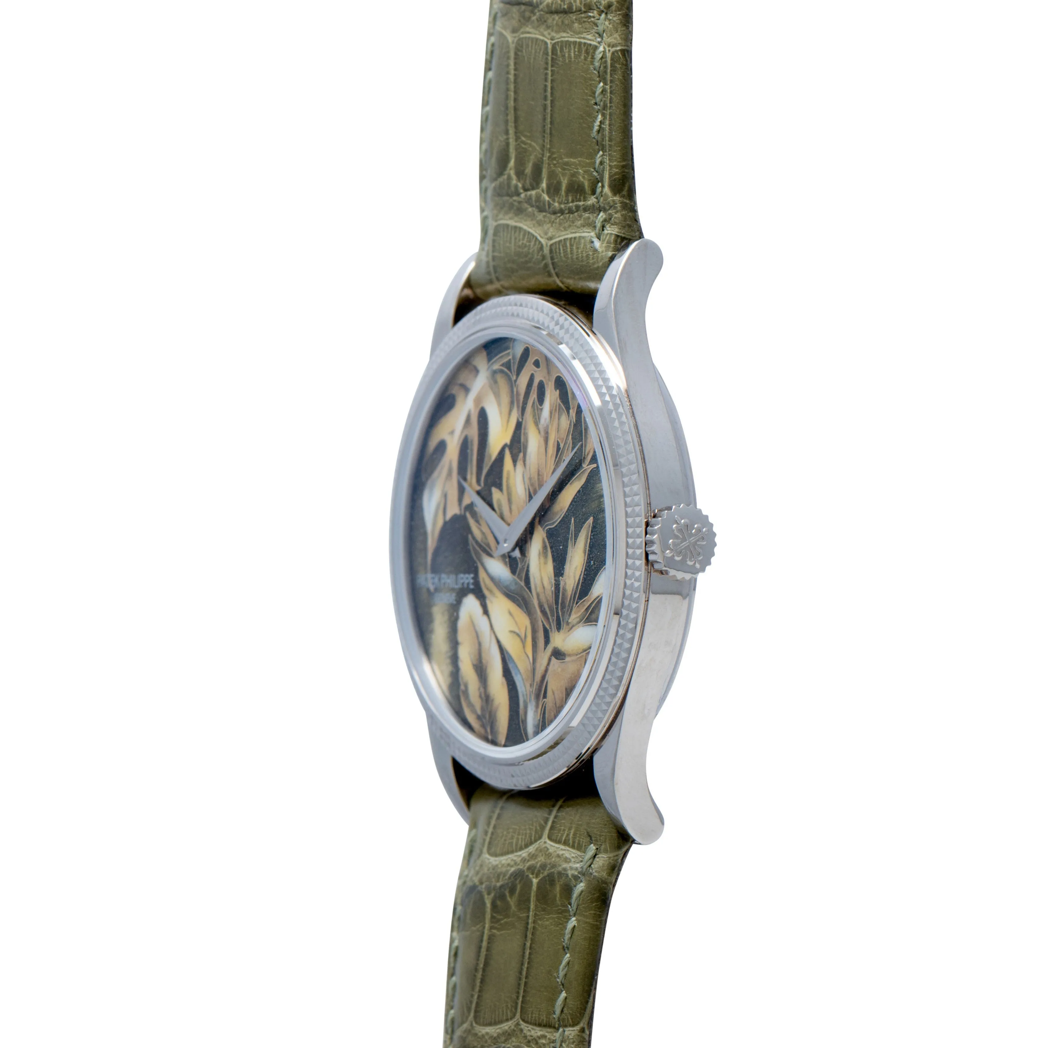 Calatrava Cloisonn 'Tropical Leaves II'