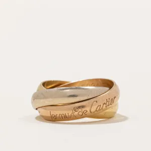 'Cartier' Les Must De Cartier Trinity Ring | SZ 3.5 |