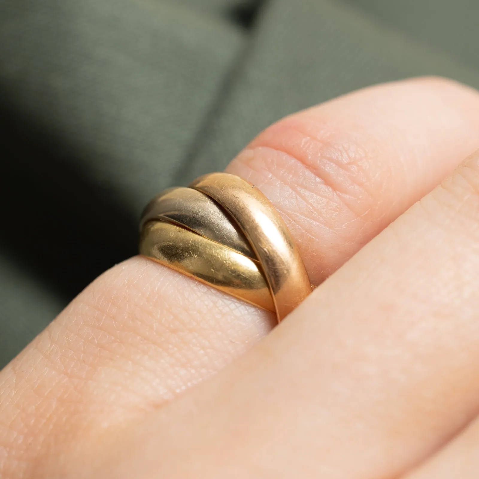 'Cartier' Les Must De Cartier Trinity Ring | SZ 3.5 |