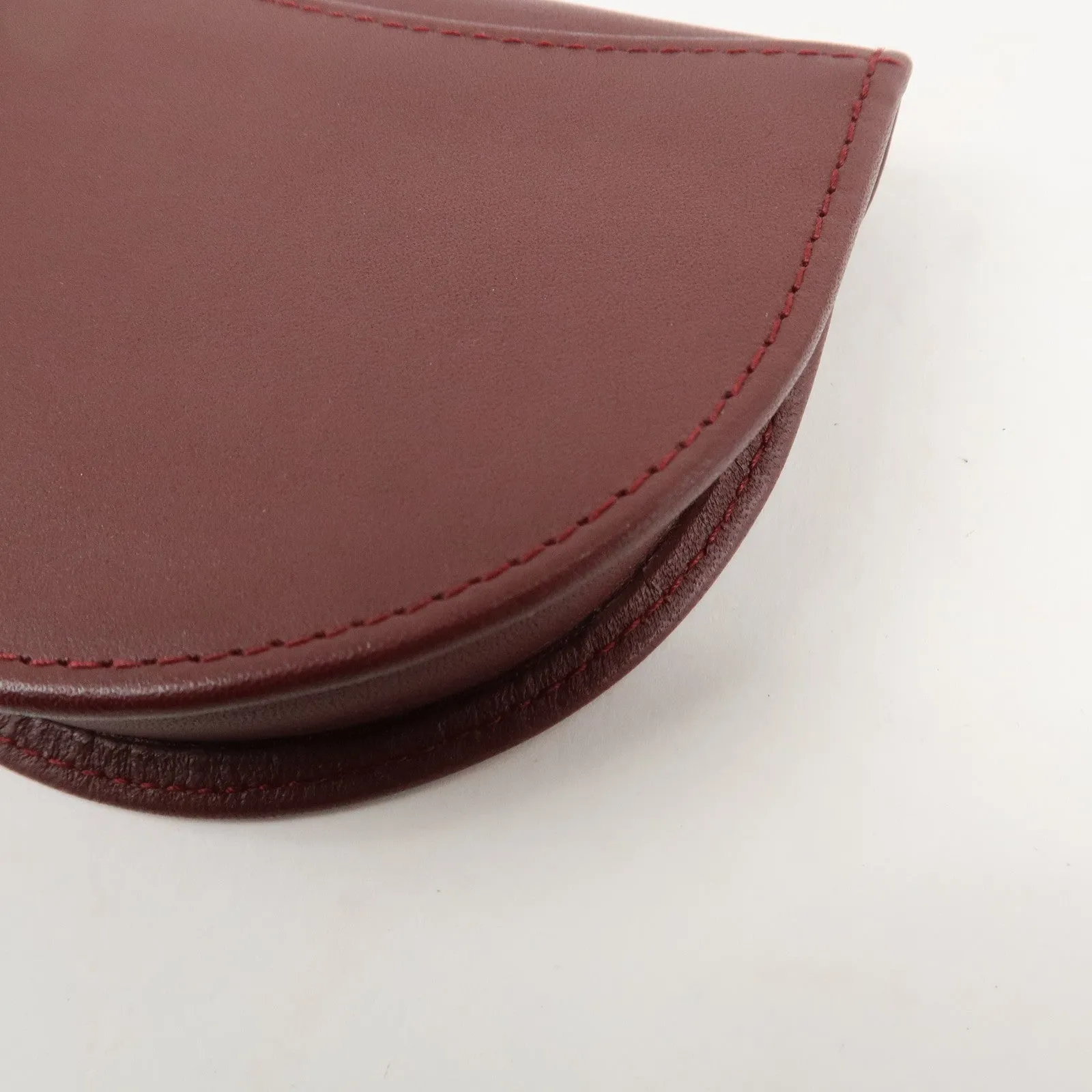 Cartier Must de Cartier Must Line Leather Coin Case L3000123 Used