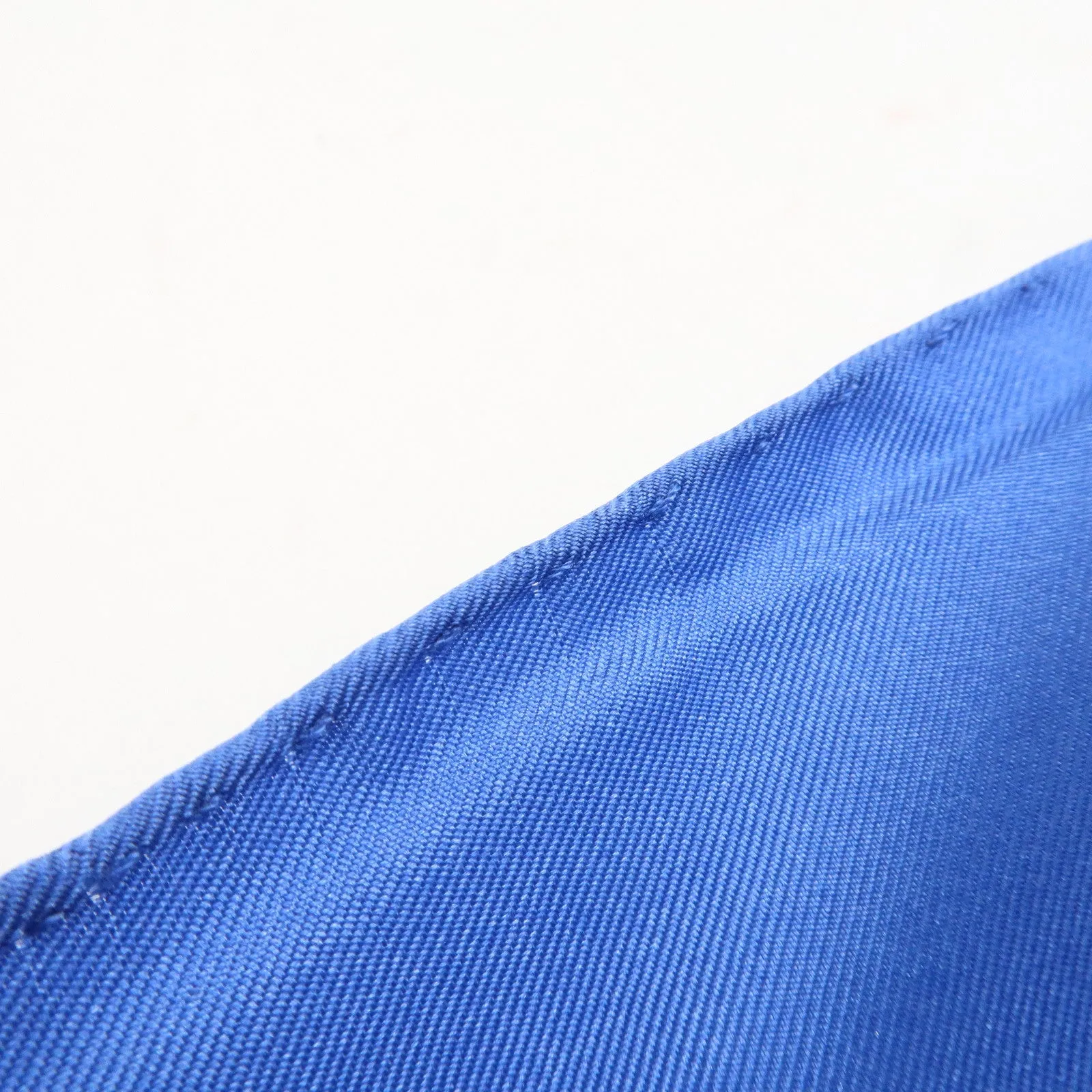 Cartier Must de Cartier Must Line Silk100% Scarf Multicolor Blue Used