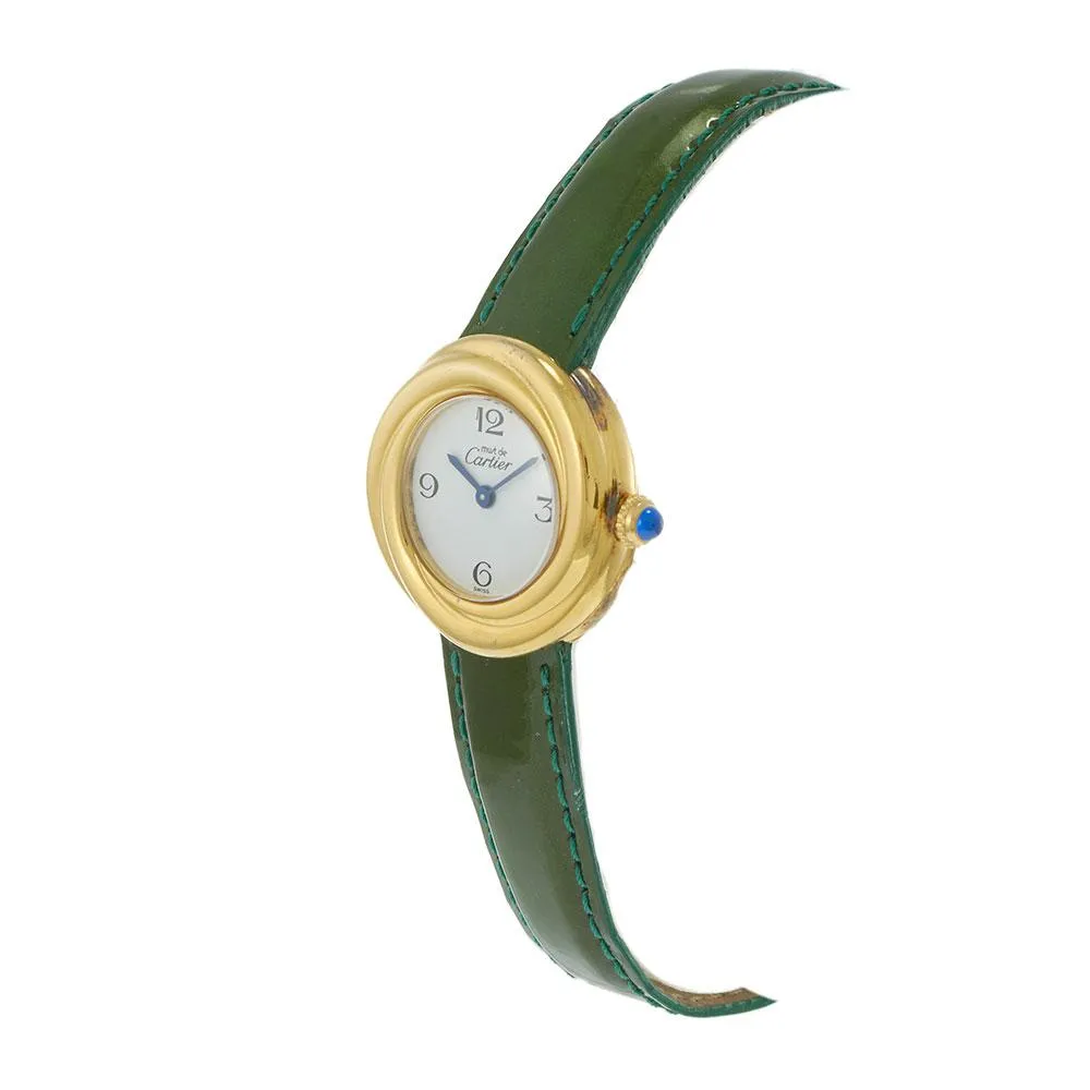 Cartier Must de Cartier Trinity Vermeil 27MM White Dial  Quartz