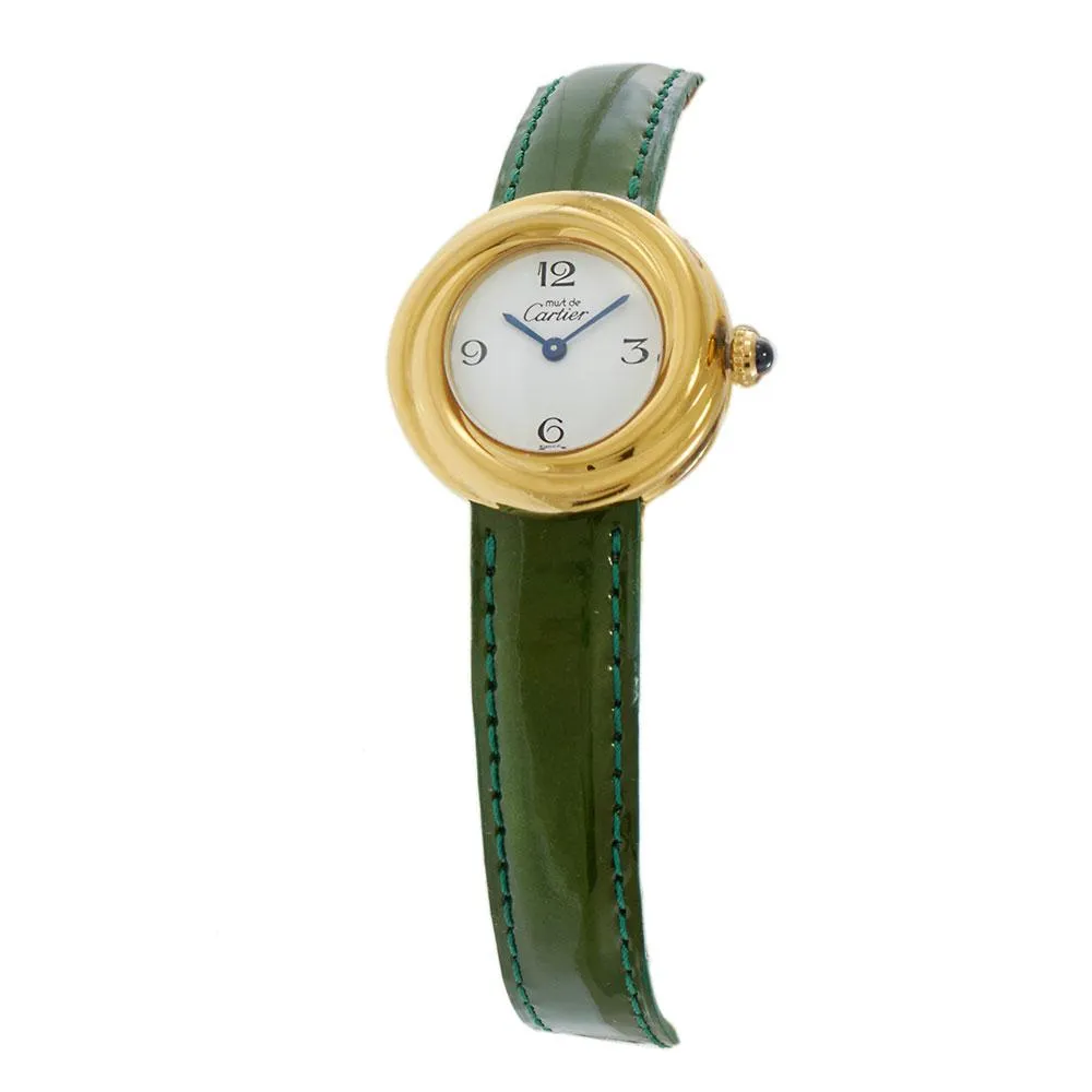 Cartier Must de Cartier Trinity Vermeil 27MM White Dial  Quartz