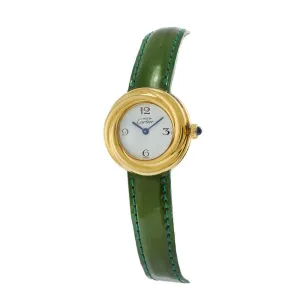 Cartier Must de Cartier Trinity Vermeil 27MM White Dial  Quartz