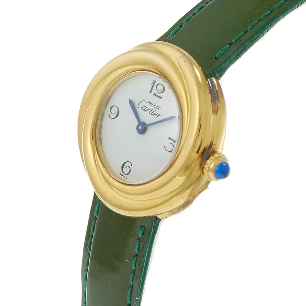 Cartier Must de Cartier Trinity Vermeil 27MM White Dial  Quartz