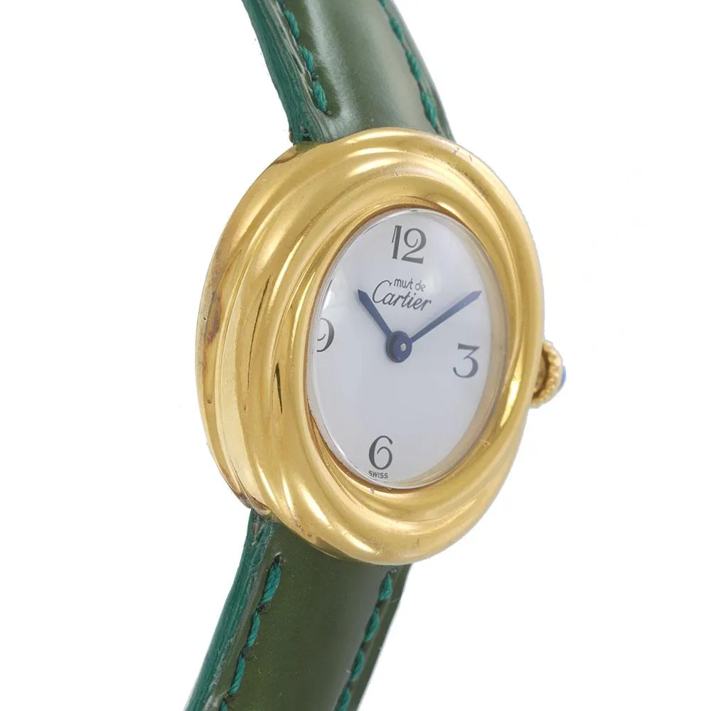 Cartier Must de Cartier Trinity Vermeil 27MM White Dial  Quartz