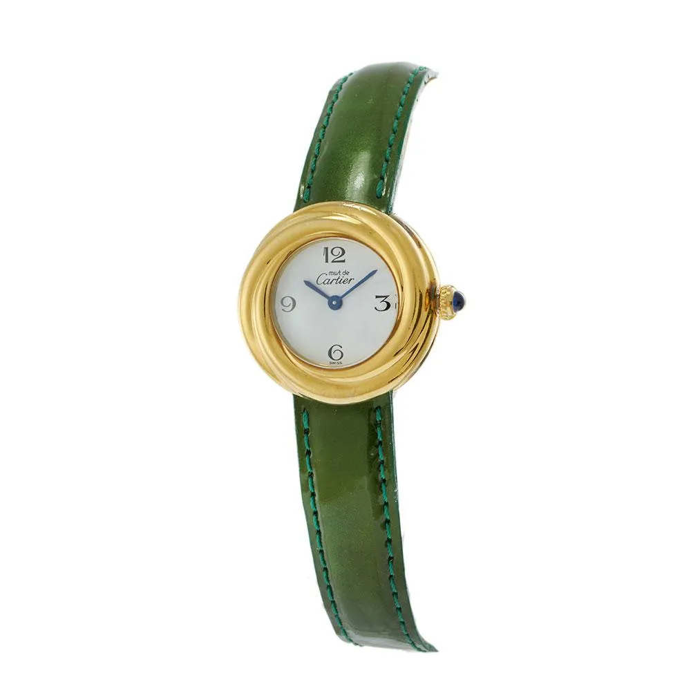 Cartier Must de Cartier Trinity Vermeil 27MM White Dial  Quartz