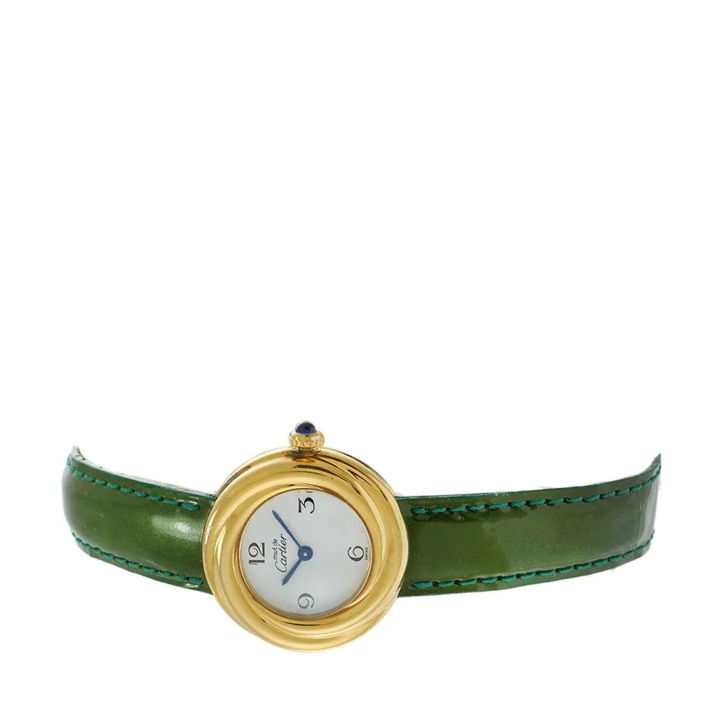 Cartier Must de Cartier Trinity Vermeil 27MM White Dial  Quartz