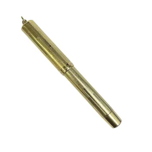 Early 20th Century Universal Lastra Carantita Gold Filled Fountain Pen 14k nib