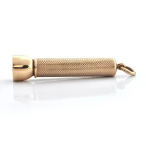 English 9K Yellow Gold Cigar Punch (1937)