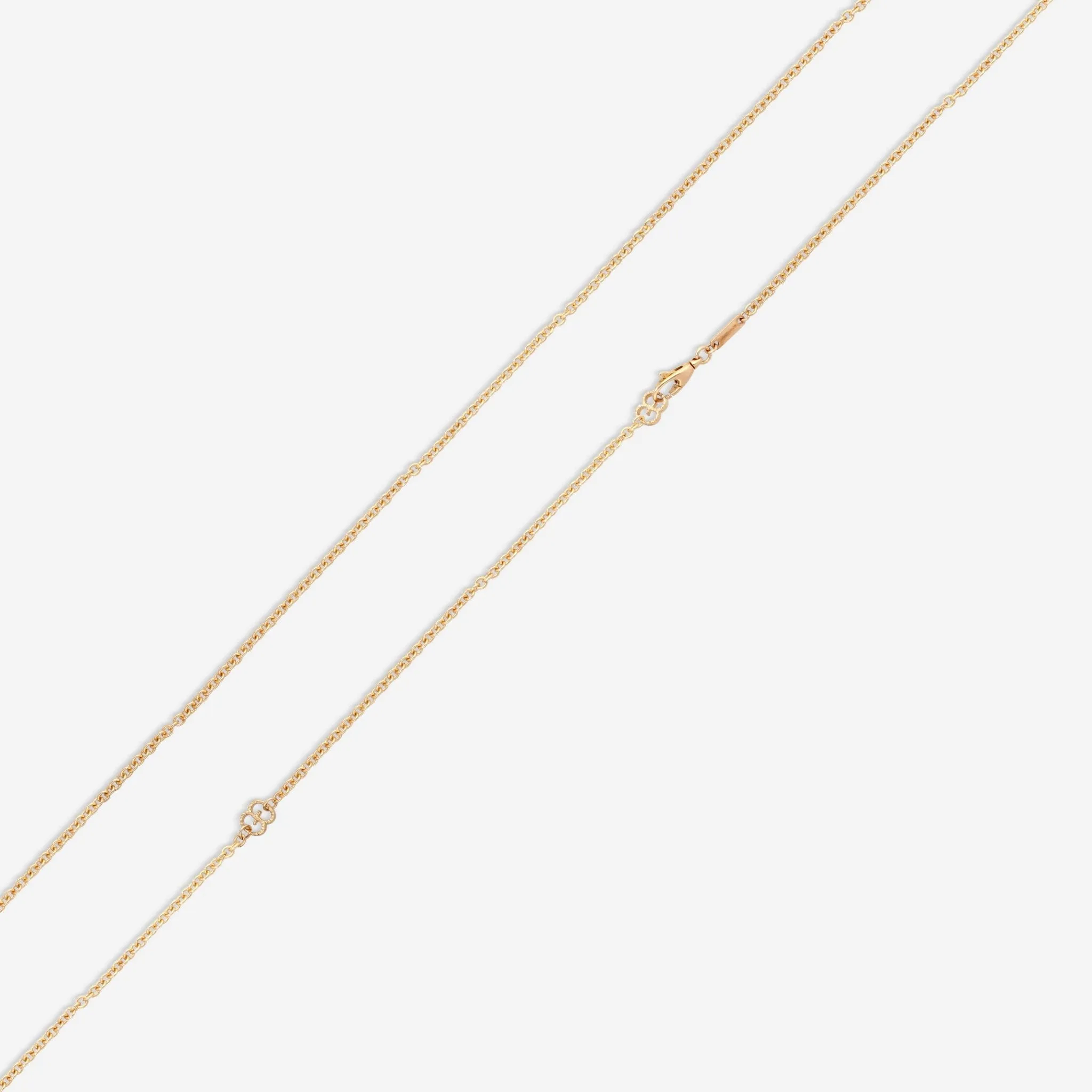 Gucci Garden 18K Yellow Gold Sterling Silver & Enamel Pendant Necklace YBB568260002