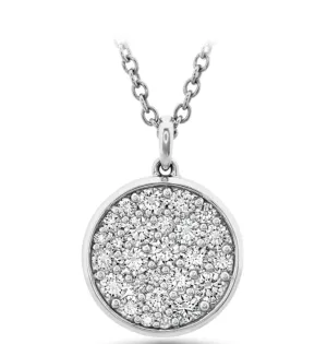 MEMOIRE-LUNA PAVE MEDALLION .48TW APPROX. 11MM