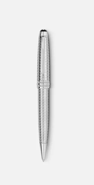 Montblanc-MEISTERSTCK GEOMETRY SOLITAIRE MIDSIZE BALLPOINT PEN 132130