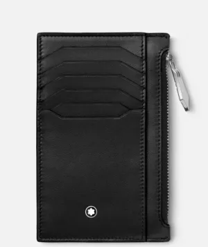 Montblanc-MEISTERSTCK POCKET HOLDER 8CC WITH ZIPPED POCKET 129686