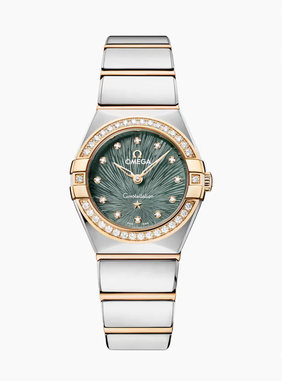 OMEGA-CONSTELLATION25 MM, STEEL  MOONSHINE GOLD ON STEEL  MOONSHINE GOLD 131.25.25.60.60.001