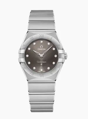 OMEGA-CONSTELLATION28 mm, steel on steel 131.10.28.60.56.001
