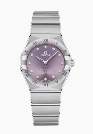 OMEGA-CONSTELLATION28 mm, steel on steel 131.10.28.60.60.002