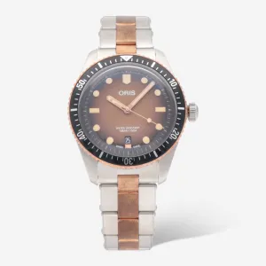Oris Divers Sixty-Five Bronze Automatic Men's Watch 0173377074356-0782017