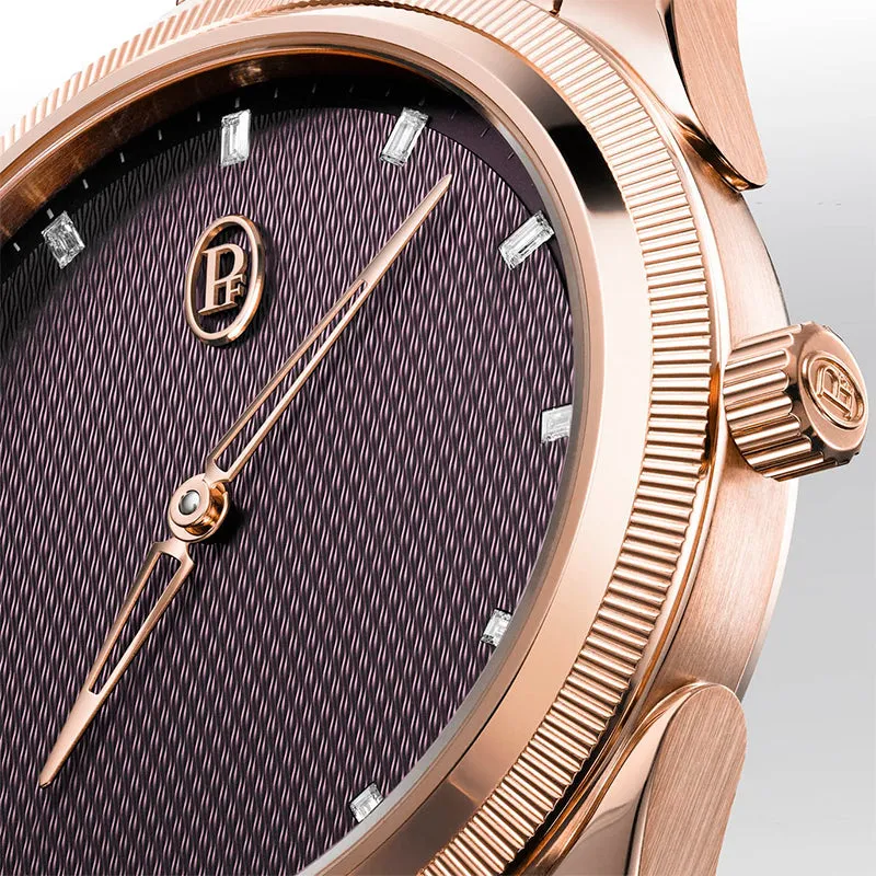 PARMIGIANI FLEURIER TONDA PF AUTOMATIC ROSE GOLD DEEP RUBY