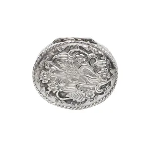 Vintage 800 Silver Pill Box